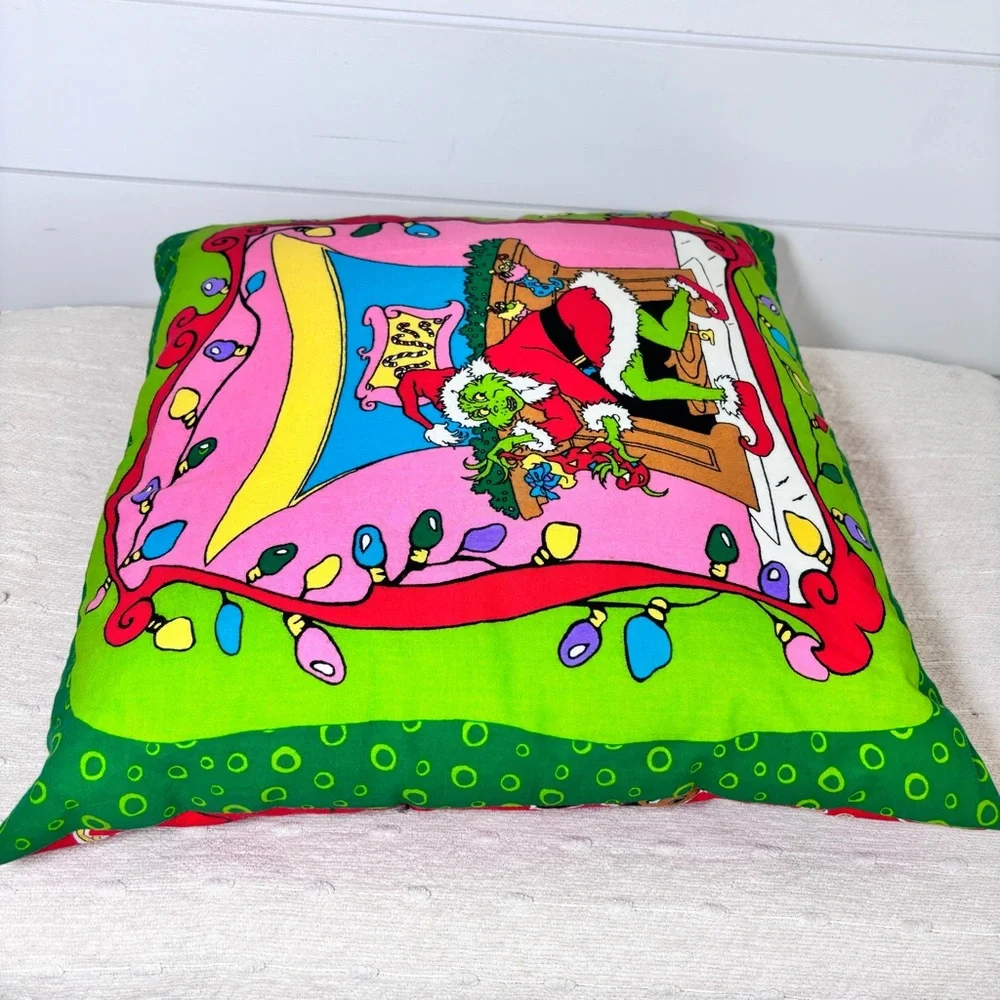 Grinch Decor The Grinch Christmas‎ Pillow Cushion